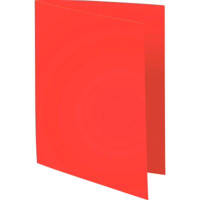 Afbeelding van Exacompta ref. 420212E Set van 50 half stevige dossiermappen Forever® 170 g/m2 100% gerecycleerd en Blauer Engel gecertificeerd Afmetingen: 24 x 32 cm Formaat A4 kleur rood