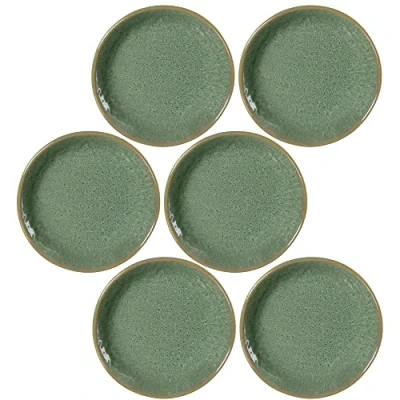 Afbeelding van Bord Leonardo Matera Green 16 cm (6 Delig)