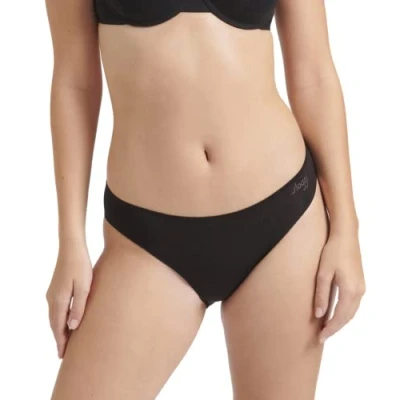 Afbeelding van Sloggi 6P ZERO Motion Mini Brief Zwart polyester Small Dames