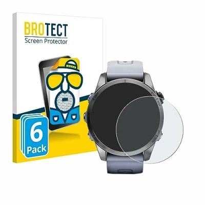 Afbeelding van BROTECT Screenprotector voor Garmin Fenix 7S (42 mm) Folie Beschermfolie matte (6 Stuks)