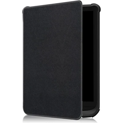 Afbeelding van Universele E Reader Hoes Geschikt voor PocketBook Book Case o.a. Touch Lux 5, 4 en HD 3 Beschermhoes met Sleep/Wake Functie Zwart