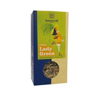 Afbeelding van Sonnentor Frisse Lady Green Thee Los Bio, 90 gram