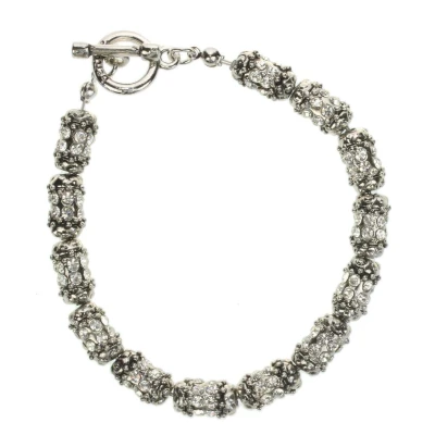 Afbeelding van Behave Klassieke armband met glassteentjes