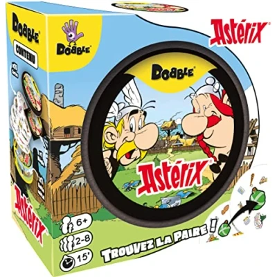 Afbeelding van Dobble AsterixZygomatic Bordspel 5 spelvarianten Vanaf 6 jaar