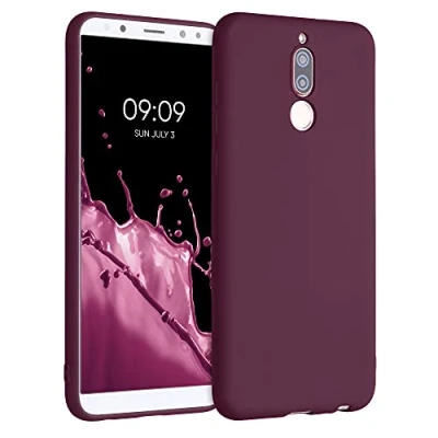 Afbeelding van kwmobile telefoonhoesje geschikt voor Huawei Mate 10 Lite Hoesje smartphone Back cover in bordeaux violet
