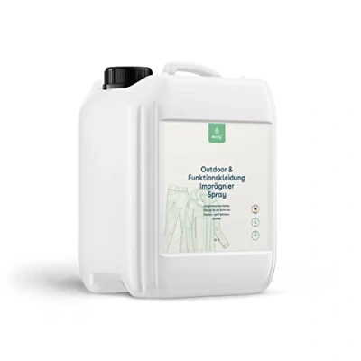 Afbeelding van eco:fy Goretex Sympatex impregneringsspray, impregneermiddel, bescherming tegen weersinvloeden, PFC vrije afdichting vocht en vuil, 5 liter
