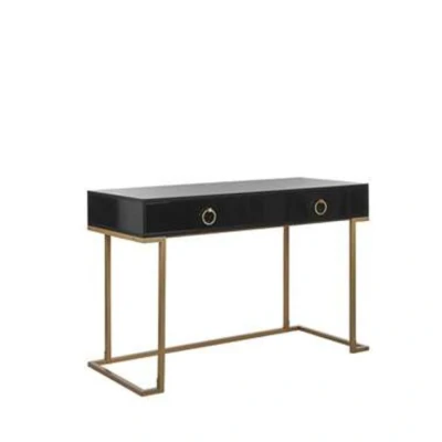 Afbeelding van Beliani Consoletafel WESTPORT Zwart mdf, metaal