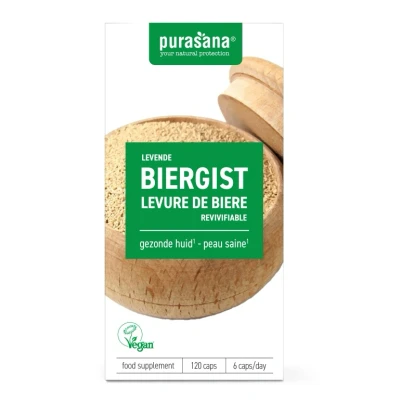 Afbeelding van Levende biergist capsules bio 120 pcs.