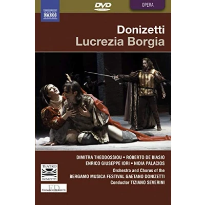 Afbeelding van Dimitra Theodossiou, Robert De Biasio, Tiziano Severini Donizetti: Lucrezia Borgia (DVD)