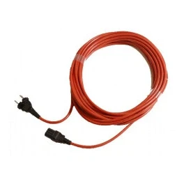 Afbeelding van Numatic Snoer 2 Aderig Stekker Plug Tbv Ppr Hrp Hep (12.5 Meter)