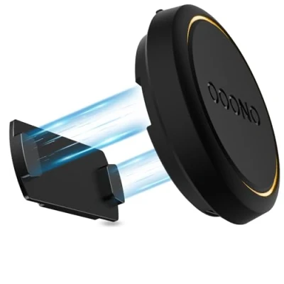 Afbeelding van SUPMGEA Magnetische autohouder voor OOONO CO Driver NO2, robuuste metalen met ingebouwde magneten, compatibel NO2 flitswachters