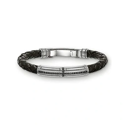 Afbeelding van Thomas Sabo LB41 019 11 S Armband Unisex Leer 15,5 cm