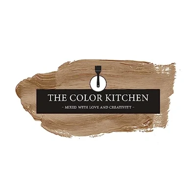 Afbeelding van Livingwalls The Color Kitchen Universele muurverf, verf voor woonruimtes en werkkamer, matte binnenverf in bruin, 5 l dekkende verf, TCK6006