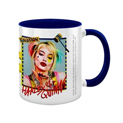 Afbeelding van DC Comics Birds Of Prey Harley Quinn Warning Mok