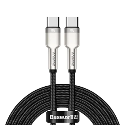 Afbeelding van Data Cable Baseus Cafule USB C para 2m 5A 100W Black