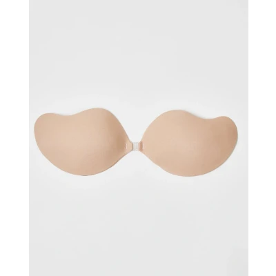 Afbeelding van Hunkemöller Dames Accessoires Laag uitgesneden plak bh Beige maat B