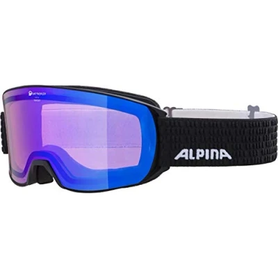 Afbeelding van Skibril Alpina Nakiska Q Black Matt