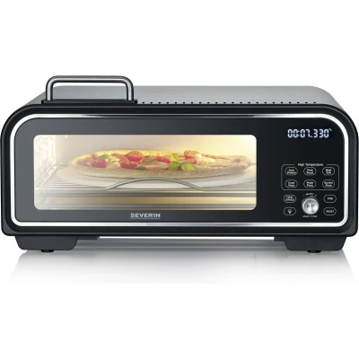 Afbeelding van Severin PG Pizzaoven 400C in 5 minuten incl. 30 cm Pizza Steen