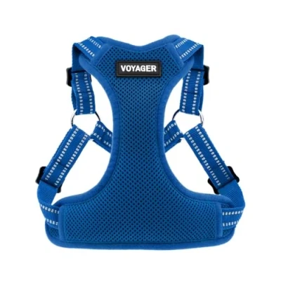 Afbeelding van Voyager Step In Flex Hond Harnas Alle Weer Mesh, Stap Verstelbaar voor Kleine en Middelgrote Honden door Beste Huisdier benodigdheden, S, Royal Blauw