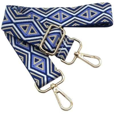 Afbeelding van Verstelbare kleurrijke schouderriem voor dameshandtassen, beige, schat blauw, 80 130 cm, tasriem met gouden karabijnhaak, duurzaam, crossbody tas, gitaar, moderne tassen, accessoires, 3,8