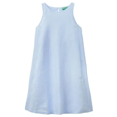 Afbeelding van United Colors of Benetton Jurk, Dames, Maat: Small, Blue