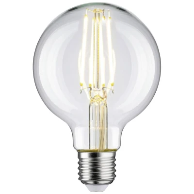 Afbeelding van Paulmann 28956 LED lamp Energielabel F (A G) E27 Globe 7.5 W = 60 Warmwit (Ø x h) 80 mm 120 1 stuk(s)