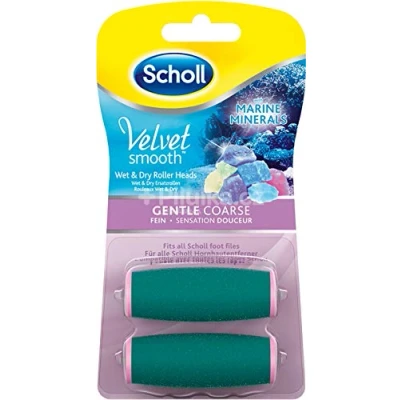 Afbeelding van Scholl Velvet Smooth Wet &amp; Dry Roller Heads Regular 2 Stuks