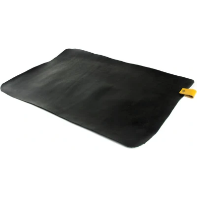 Afbeelding van Yakiniku Shichirin Tafelgrill Rechthoekig Accessoire Beschermrmat 70 x 50 cm Leer Zwart