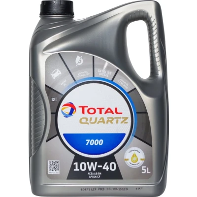 Afbeelding van Motorolie TOTAL Quartz 7000 10W40 5L
