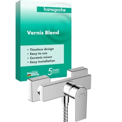 Afbeelding van hansgrohe vernis shape opbouw douchemengkraan chroom 71650000