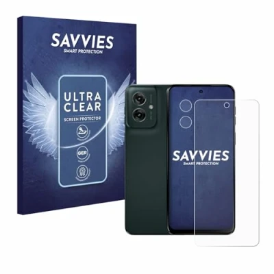 Afbeelding van Savvies Screenprotector voor Motorola Moto G55 (Voor+Camera) Folie Beschermfolie transparant (18 Stuks)