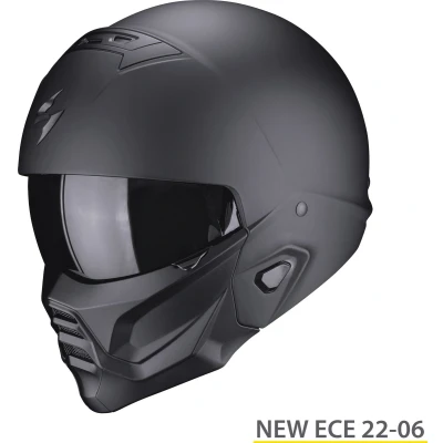 Afbeelding van Scorpion helm COMBAT II EXO Matt Black Maat S