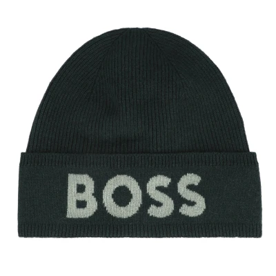 Afbeelding van BOSS ELIO Unisex Muts, Maat: One Size, Open green