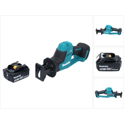 Afbeelding van Makita DJR 189 T1 accu reciprozaag 18 V borstelloos + 1x oplaadbare 5.0 Ah zonder oplader