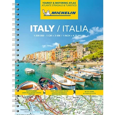 Afbeelding van Italy. Atlas routier et touristique. Ediz. a spirale: Maßstab 1:3.000.000