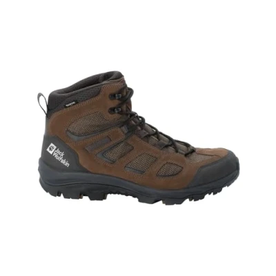 Afbeelding van Jack Wolfskin VOJO 3 Texapore MID Outdoorschoenen, Heren, Maat: 40.5, Brown/phantom Leer en textiel