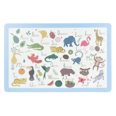 Afbeelding van Placemat Dieren, 12st.