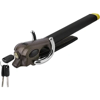 Afbeelding van Gtrise Stuurslot Voor Auto Stoplock Camper Pro Met Ebook &amp; Opbergtas