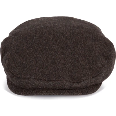 Afbeelding van K up Baret duckbill KP615 Herringbone Chocolate