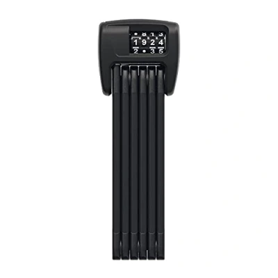 Afbeelding van Abus Vouwslot Bordo 6000C/90 (incl. slot houder) Zwart Security Level 10