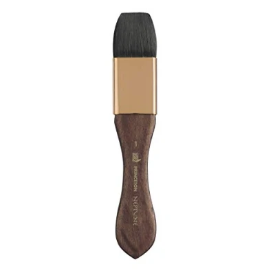 Afbeelding van Princeton 4750M 100 Neptune Synthetische Eekhoorn Aquarel Borstel Mottler 1