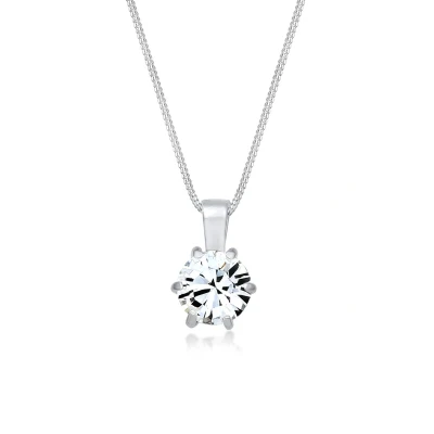 Afbeelding van Elli Classic Ketting silvercoloured, Dames, Maat: 45, Silver coloured