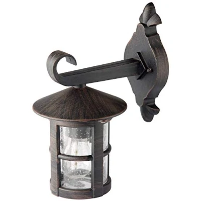 Afbeelding van Brilliant JORDY Buiten wandlamp Roestkleurig;Zwart