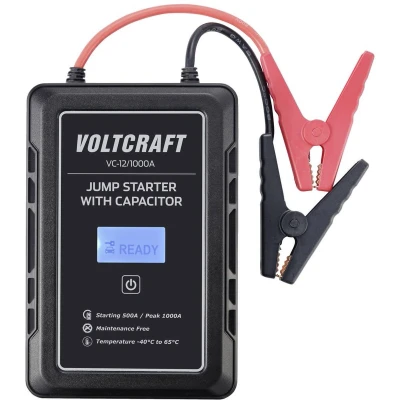 Afbeelding van VOLTCRAFT Quick Start Systeem VC 12/1000A Condensator 500A Startstroom