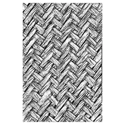 Afbeelding van Sizzix 3 D Texture Fades Embossing Folder Intertwined 664759 Tim Holtz (01 21)