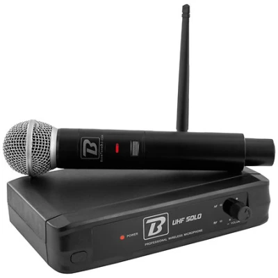 Afbeelding van Boomtone DJ SOLO F1 UHF microfoon systeem voor spraak, zang, toespraken, karaoke