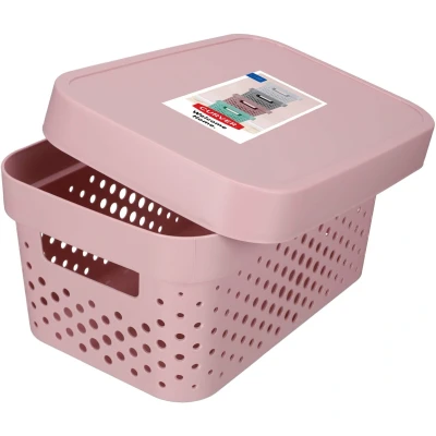 Afbeelding van Curver Opengewerkte container met Infinity deksel 4.5L roze