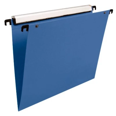 Afbeelding van Esselte 10 stuks hangmappen voor laden VMG PP V bodem blauw