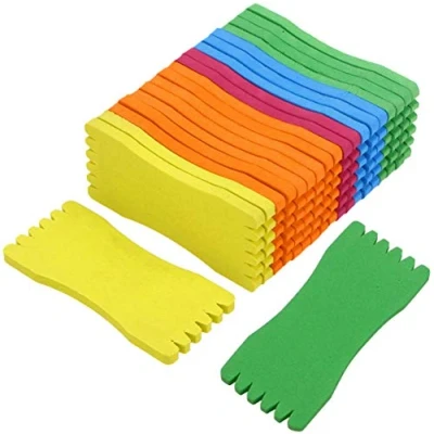 Afbeelding van ProLeo Schuim vislijn opwikkelaar, wikkeling board accessoires 5x10cm 10 stuks (gemengde kleur)