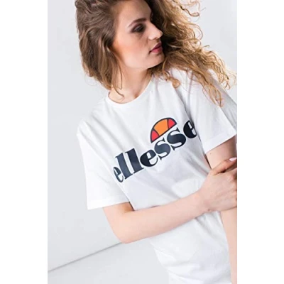 Afbeelding van Ellesse Albany Tshirt print, Dames, Maat: 34, Optic white